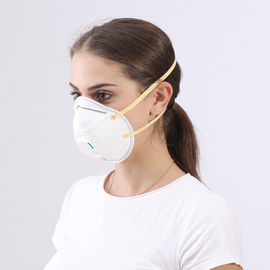 China Der weiße bequeme Schalen-Masken-Leichtgewichtler der Farbeffp2 tragen hohe Leistungsfähigkeits-Filter usine