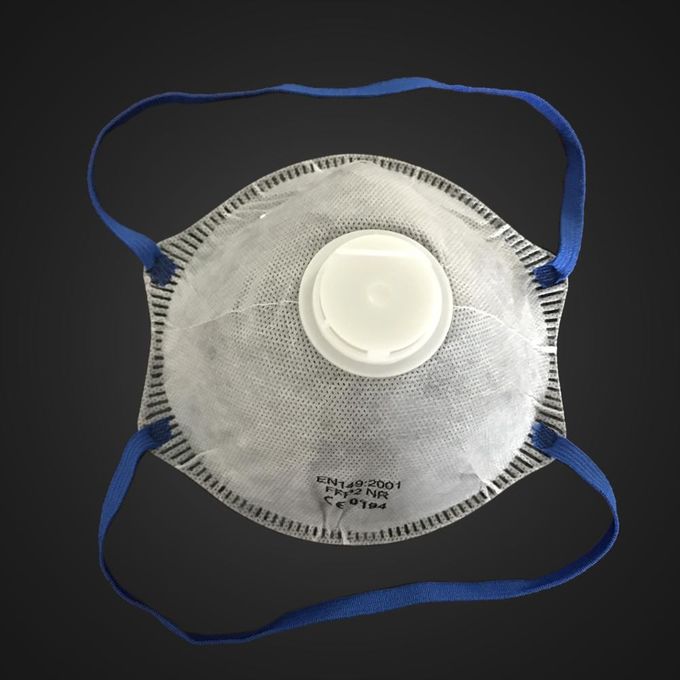 Schalen-Maske der Aktivkohle-Ffp2 das 4 Schicht-Material absorbieren das Schweiss-bequeme Tragen